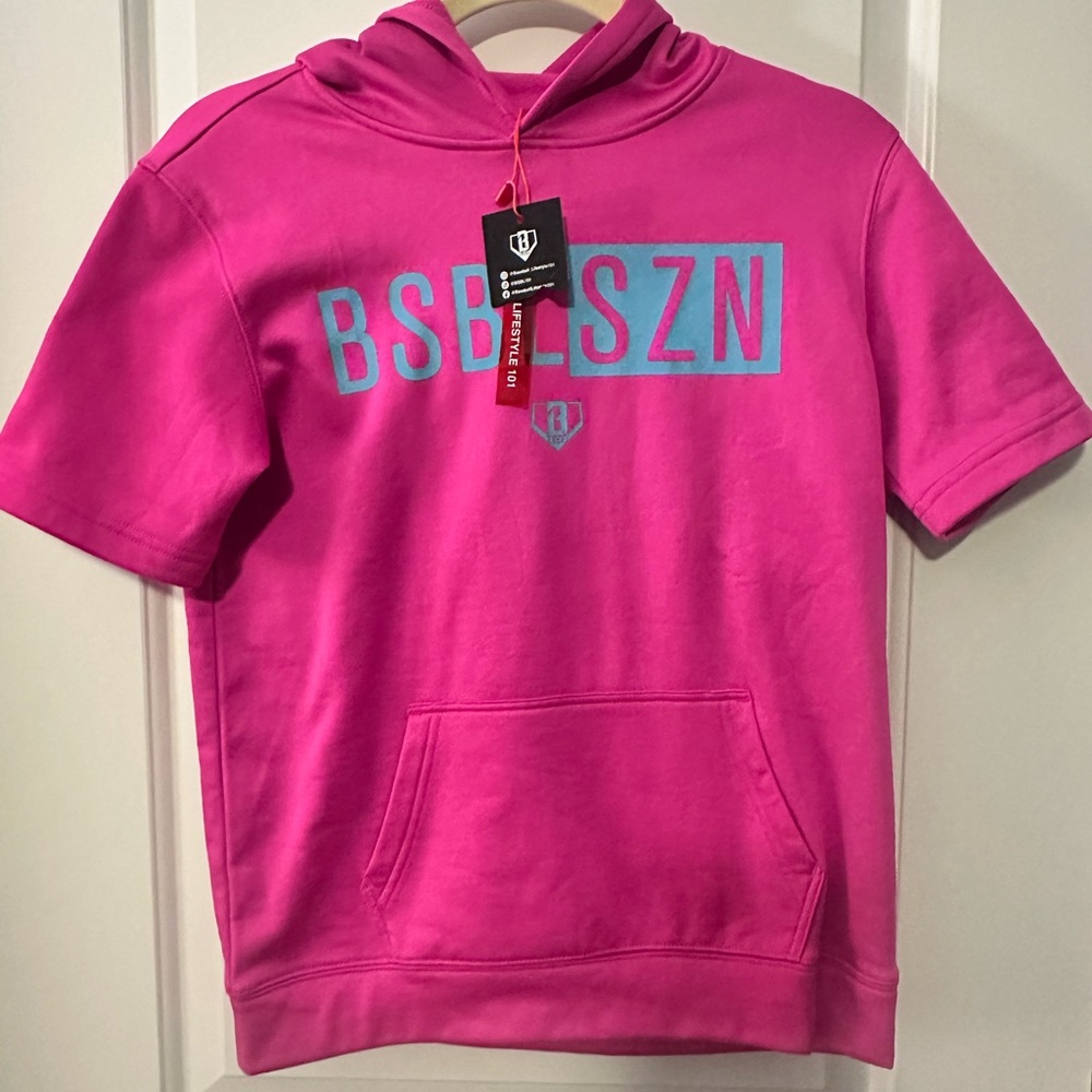 Baseball Lifestyle BSBL - SZN Hoodie V2 - Cotton Candy Pink
